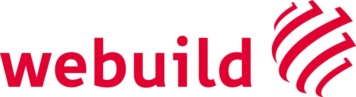Logo Webuild rouge